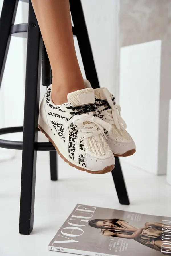 BIG STAR SHOES Ženske usnjene superge iz semiša Big Star