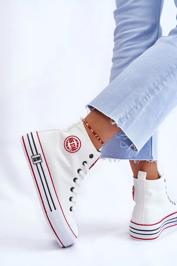 BIG STAR SHOES Ženske visoke superge  BIG STAR SHOES