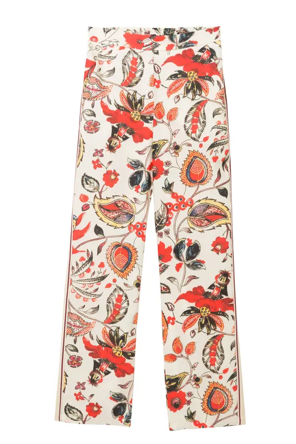 DESIGUAL Ženske vzorčaste hlače Desigual