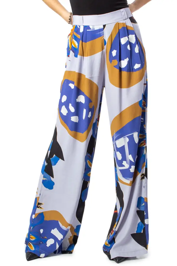 DESIGUAL Ženske vzorčaste hlače Desigual