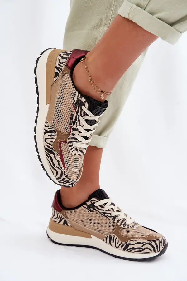 BIG STAR SHOES Ženske vzorčaste športne superge Big Star