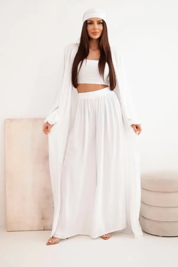 Kesi Włoski Ženski 4-delni boemski komplet iz viskoze