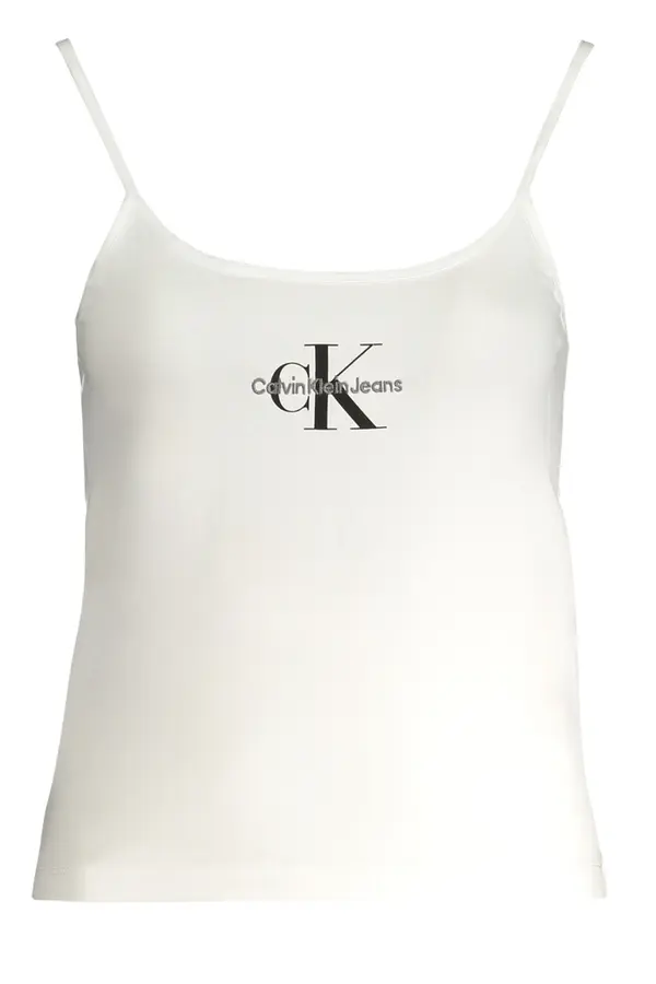 Calvin Klein Ženski bel top brez rokavov Calvin Klein
