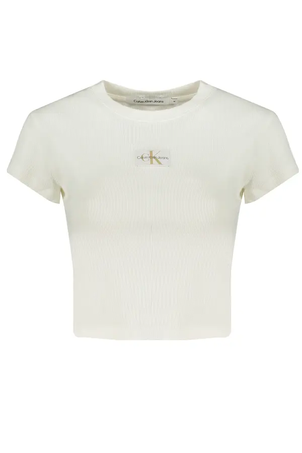 Calvin Klein Ženski beli kratki top znamke Calvin Klein