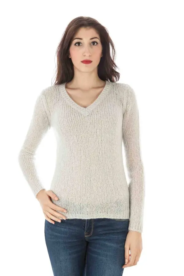 Fred Perry Ženski beli pulover Fred Perry