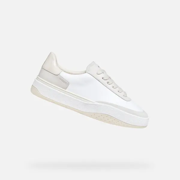 GEOX Ženski beli superge Geox Dynamia