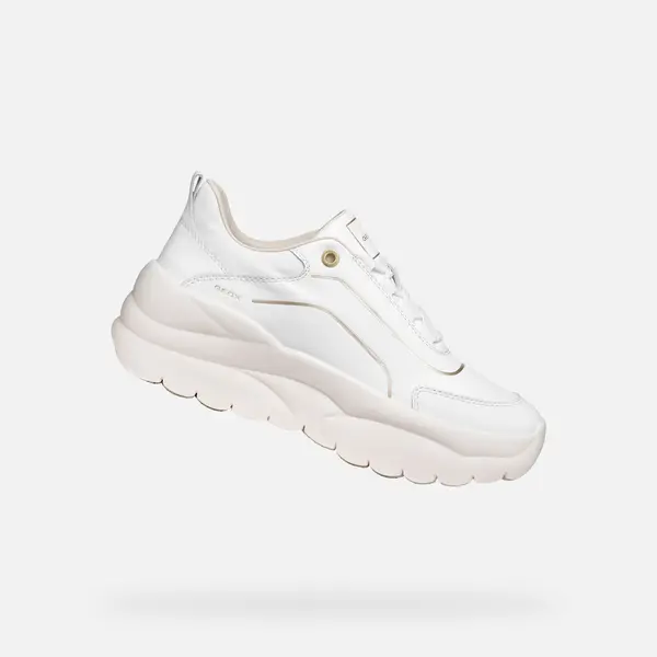 GEOX Ženski beli superge Geox Xtros