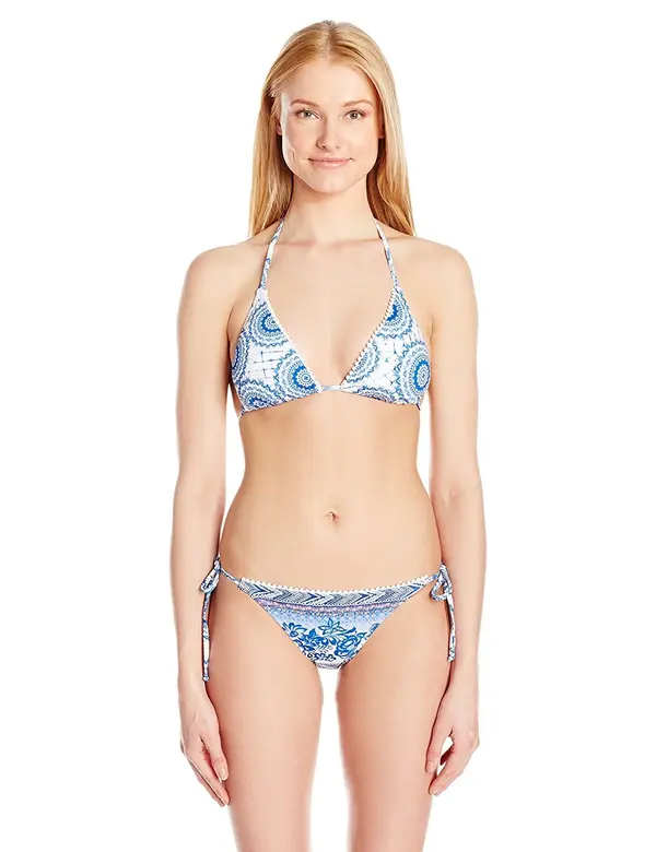 DESIGUAL Ženski bikini Desigual s cvetličnim vzorcem