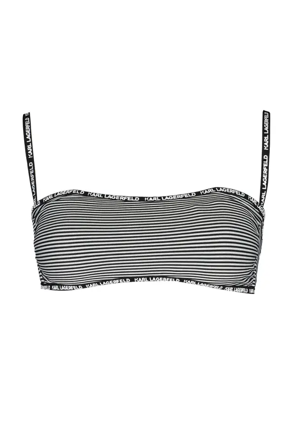 KARL LAGERFELD BEACHWEAR Ženski bikini top KARL LAGERFELD
