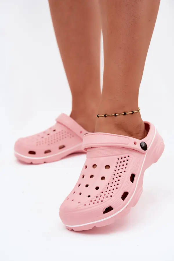 Boto Ženski čevlji Crocs znamke Merritt v roza barvi