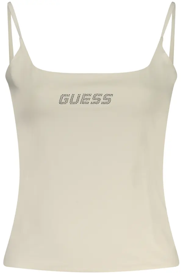 GUESS JEANS Ženski čipkasti top brez rokavov Guess Jeans