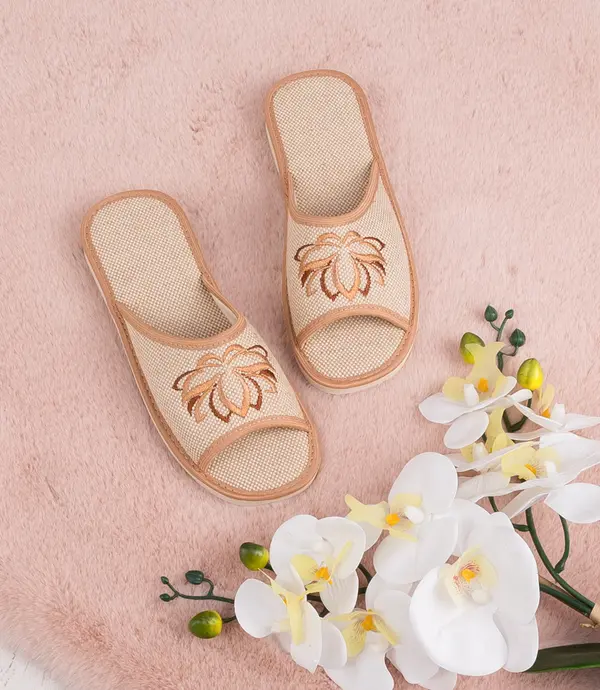 Natural Style Ženski copati Natural Style NS-015 Bež Lotus