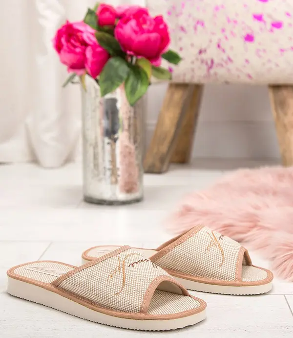 Natural Style Ženski copati Natural Style NS-015 bež