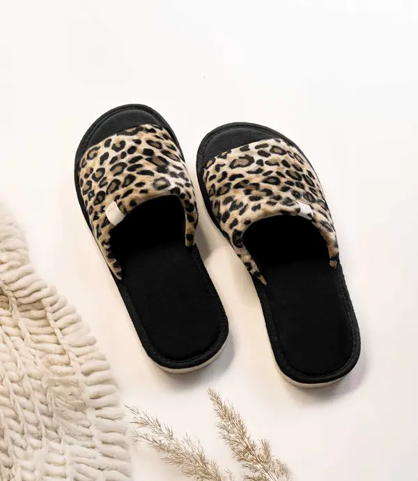 Natural Style Ženski copati Natural Style NS-045 črni