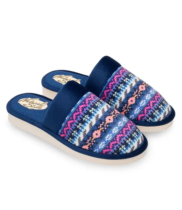 Natural Style Ženski copati Natural Style NS-071 modri