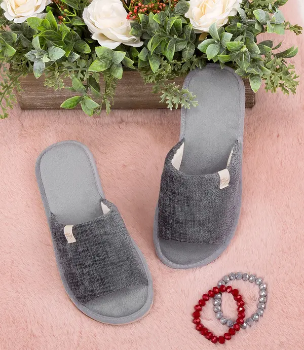 Natural Style Ženski copati Natural Style NS-075 sivi