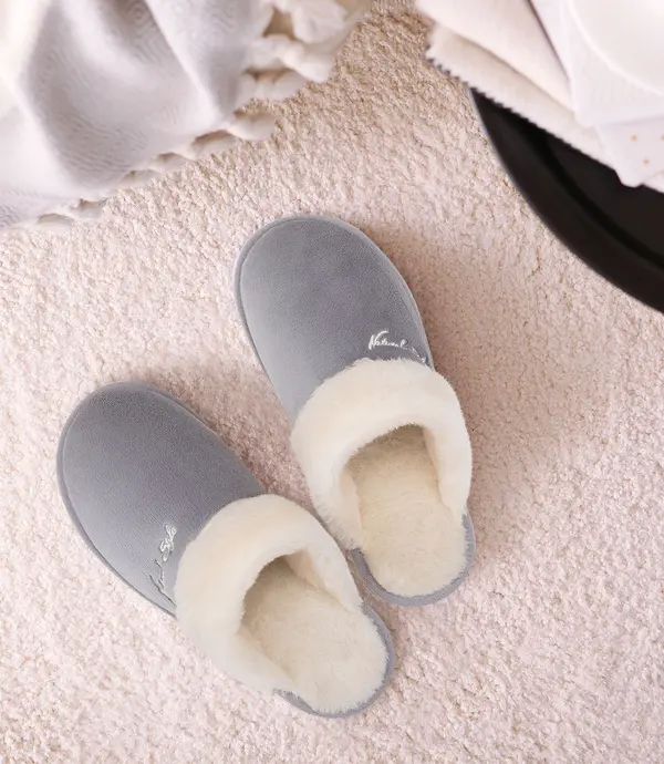Natural Style Ženski copati Natural Style NS-080 Sivo-bež