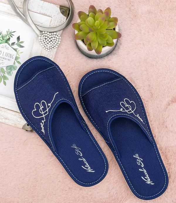 Natural Style Ženski copati Natural Style NS-093 modri