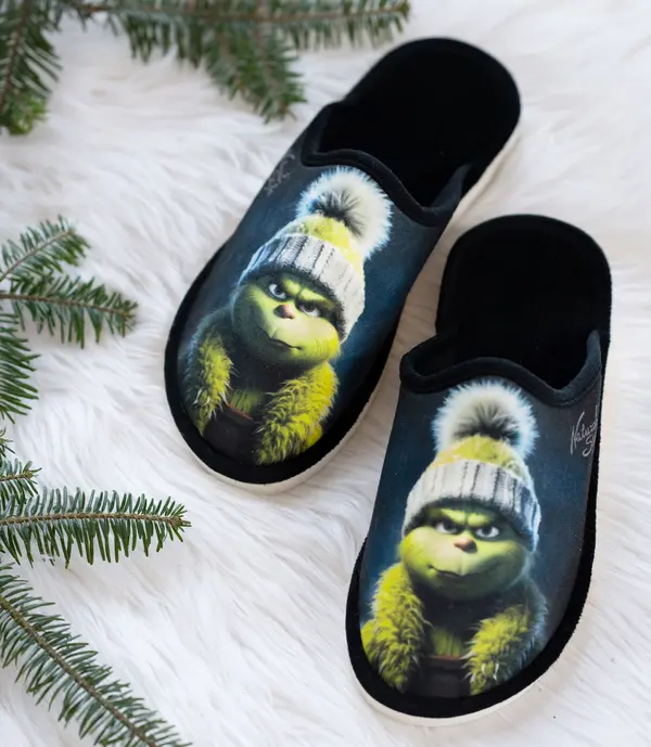 Natural Style Ženski copati Natural Style NS-107, črni