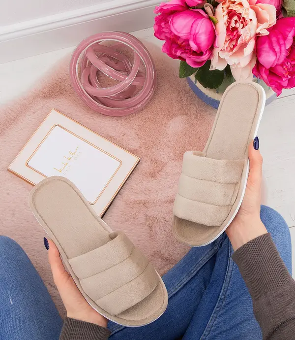 Natural Style Ženski copati Natural Style NS-141 bež