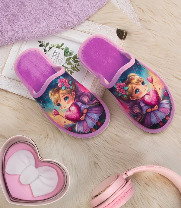 Natural Style Ženski copati Natural Style NS-160-1 vijolični