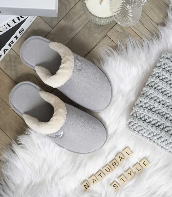 Natural Style Ženski copati NS-110 sivi