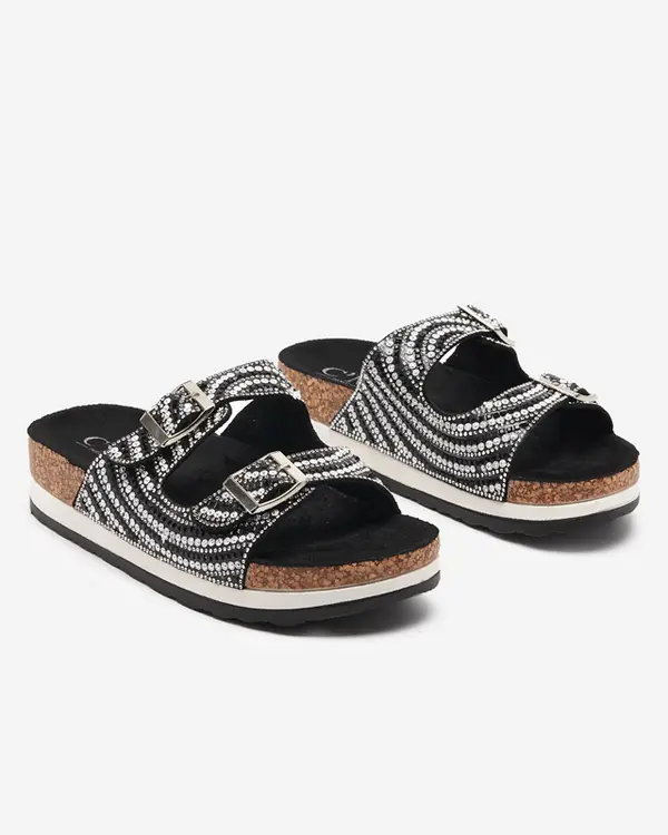 Resti Ženski copati s kubičnim cirkonom