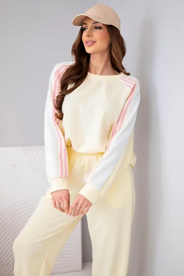 Kesi Włoski Ženski črtasti komplet Kesi Włoski