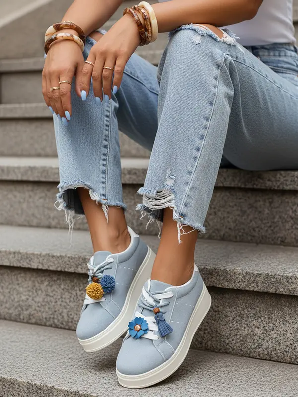 DStreet Ženski gležnjarji s peto