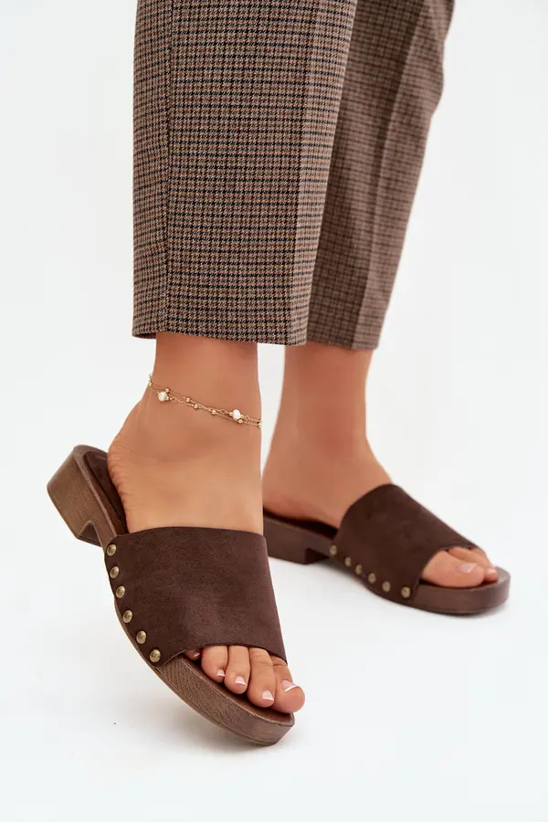 Boto Ženski japonki z okrasnimi zlatimi čepki