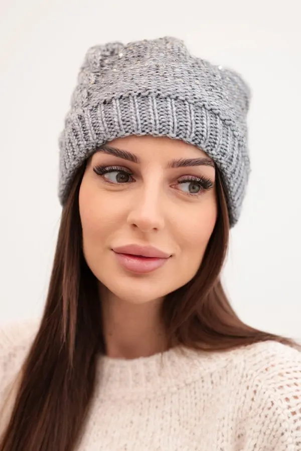 Kesi Ženski klobuk Amira K359 svetlo siv