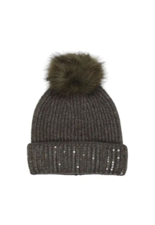 Pieces Ženski klobuk s cofom