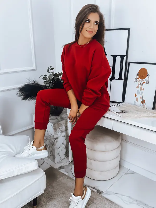 DStreet Ženski komplet dresa ARIELLA PREMIUM rdeč