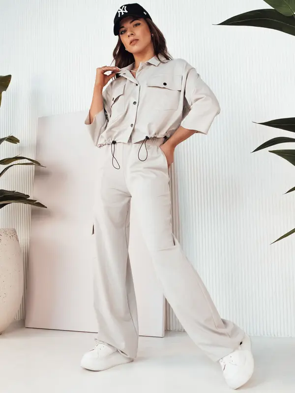 DStreet Ženski komplet MAROD bež