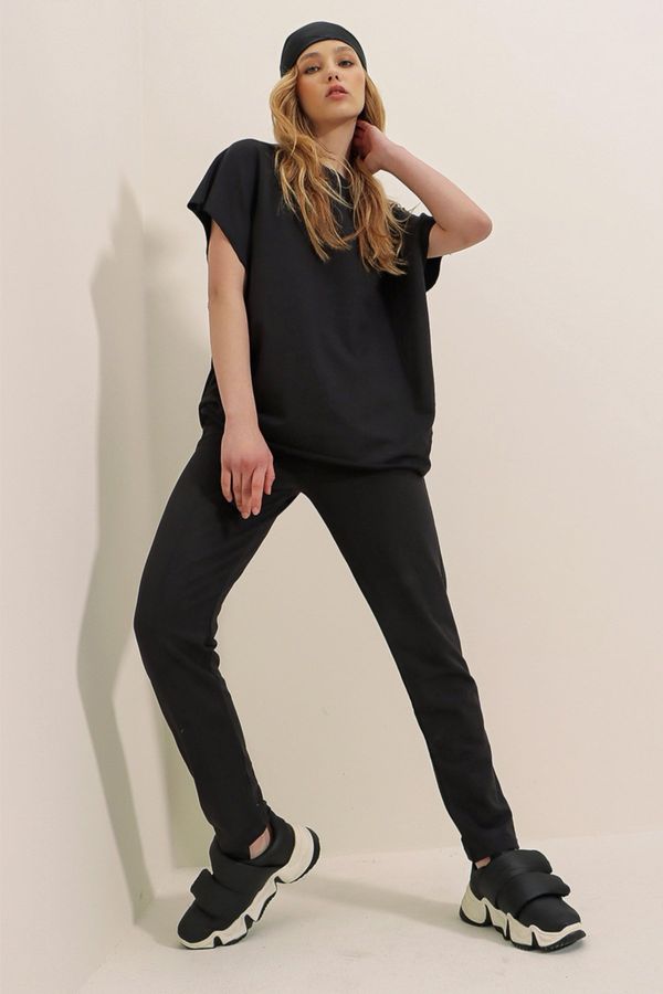 Trend Alaçatı Stili Ženski komplet Trend Alaçatı Stili ALC-X5885/KHAKI