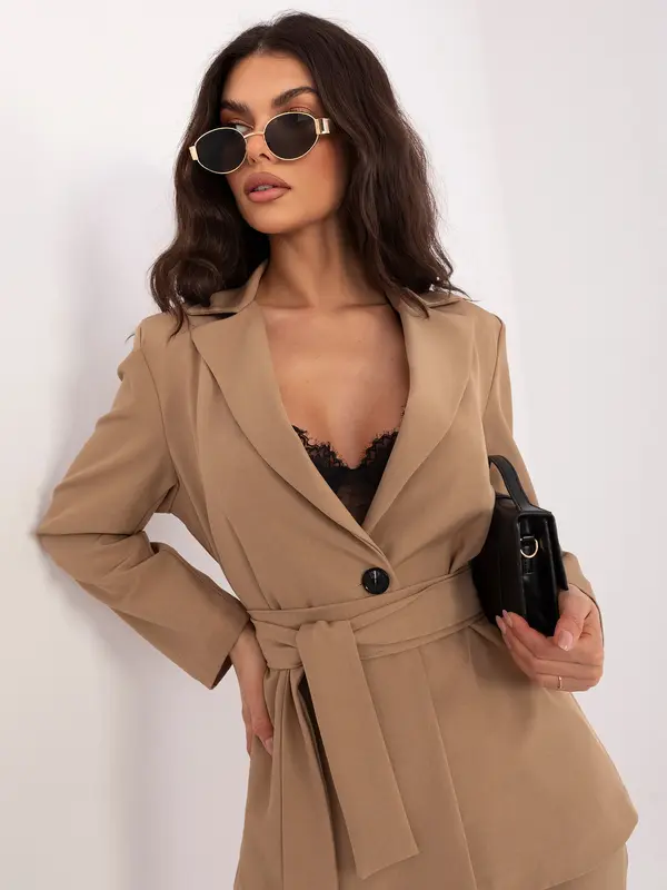 Italy Moda Ženski komplet z zavezovanjem v pasu