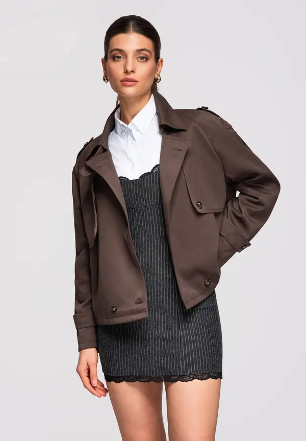 Edoti Ženski kratki plašč LARICA