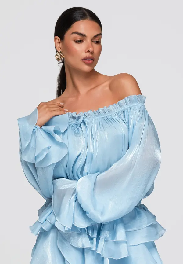 Ombre Ženski kratki top Ombre OW-TS-