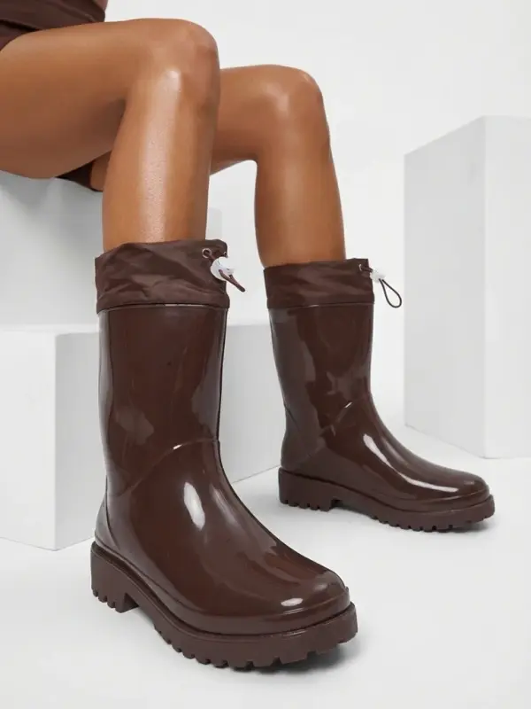 Resti Ženski lakasti škornji Resti