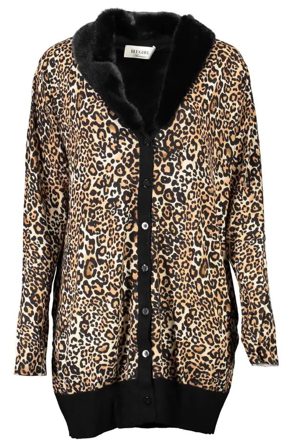 BLUGIRL Ženski leopardji kardigan Blugirl