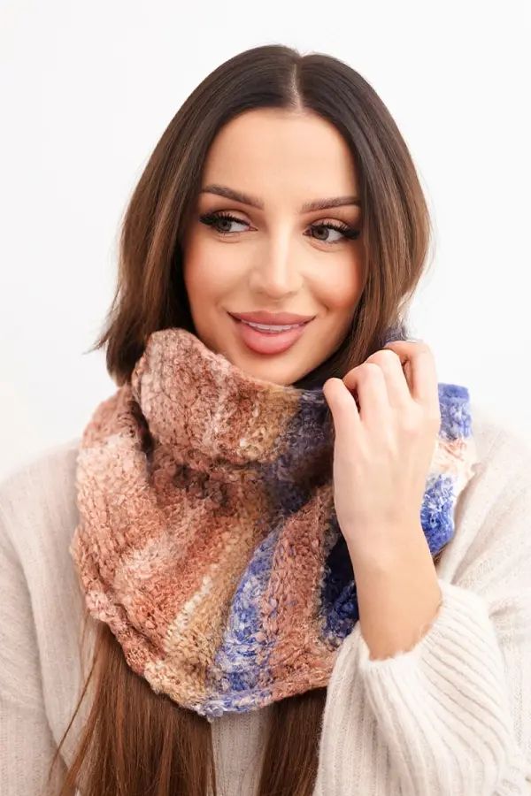 Kesi Ženski mehak volnen šal KN21 vijoličen