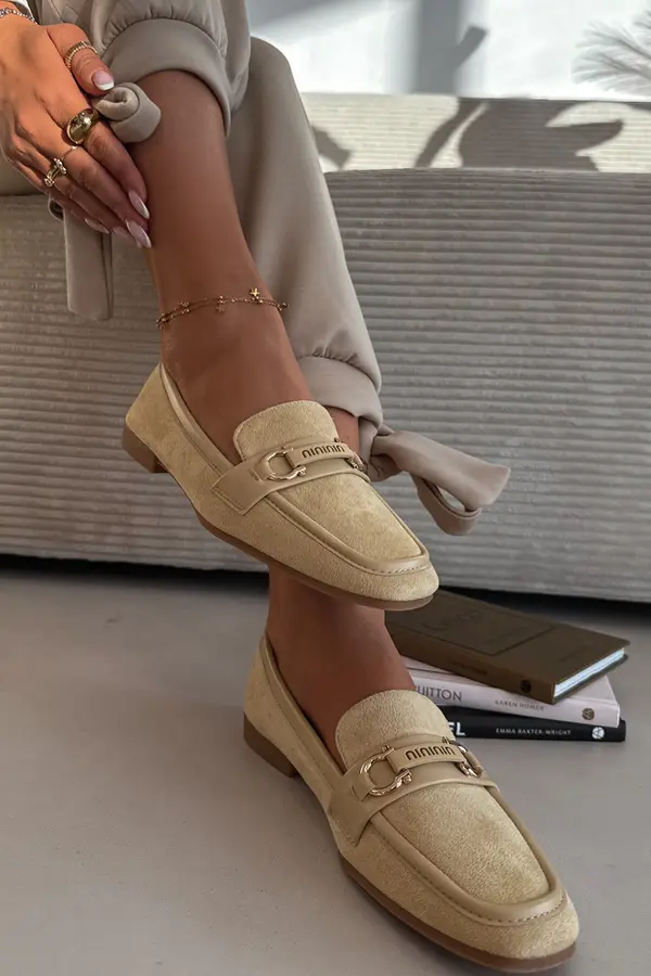 Boto Ženski mokasini Evelora rumeni