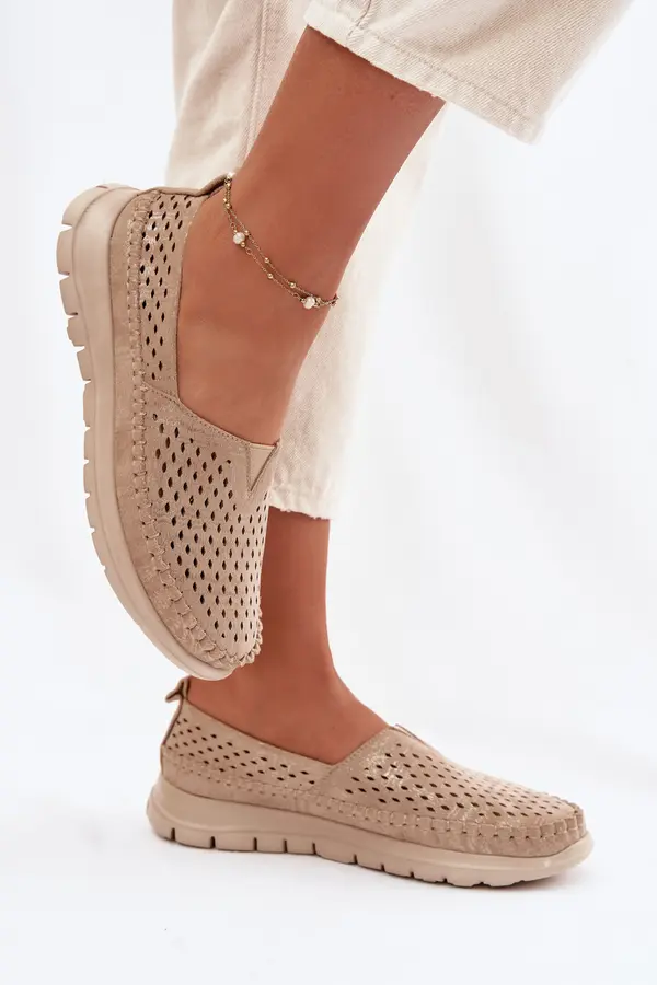 SERGIO LEONE Ženski mokasini z odprtimi prsti Sergio Leone