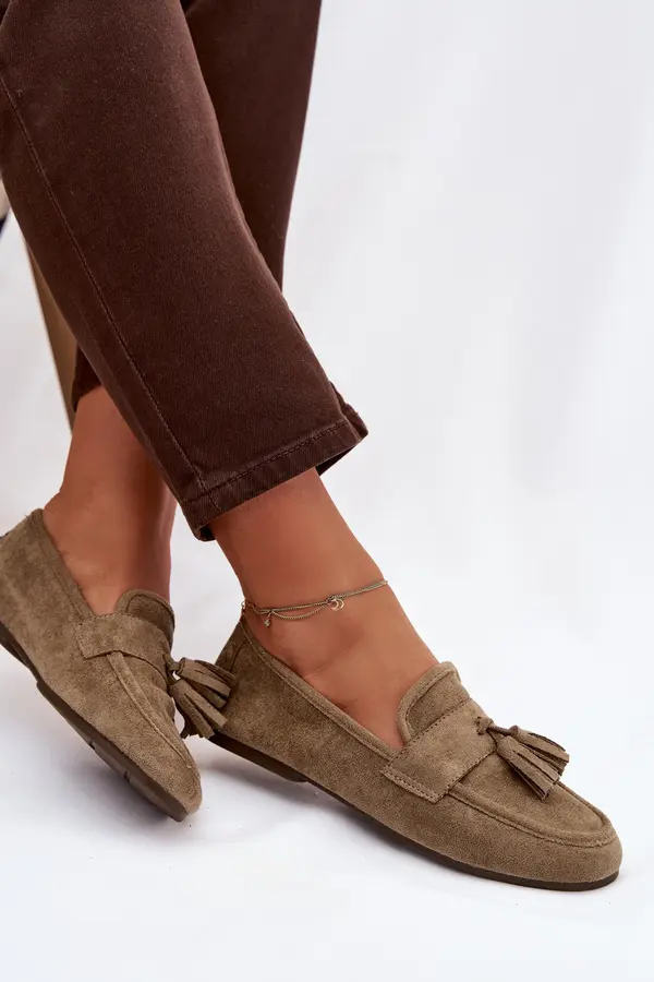 Boto Ženski mokasini z resicami Marilisse