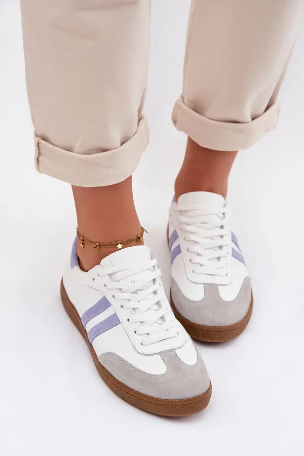 Zazoo Ženski nizki superge Zazoo N1068 belo-modre barve