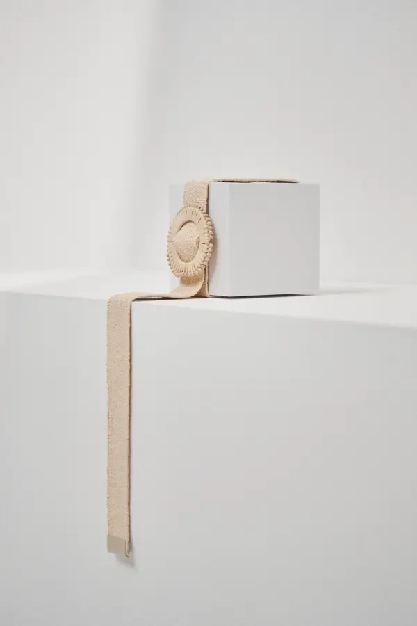 Marisse Ženski pas MOODO - svetlo bež