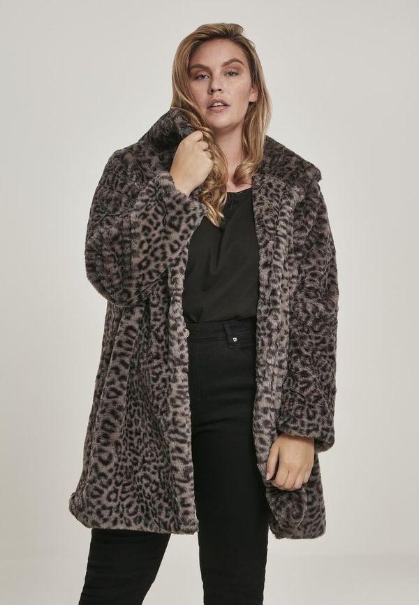 Urban Classics Ženski plašč Urban Classics Leo Teddy