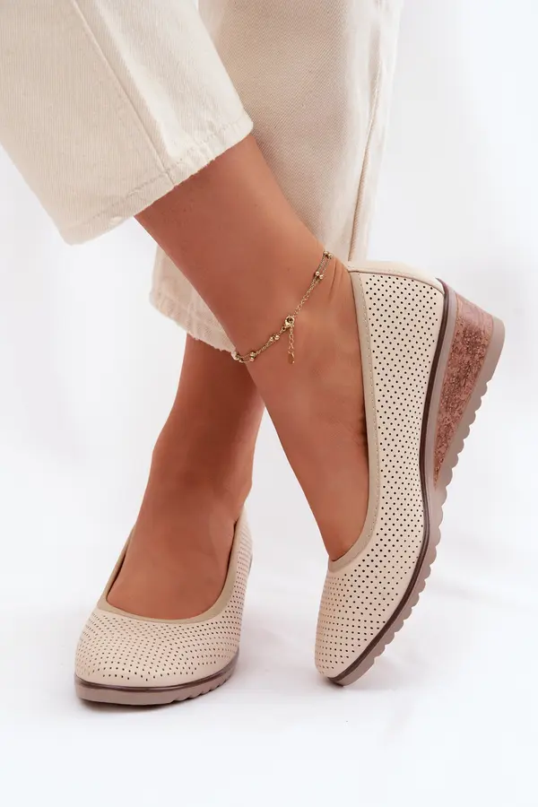 VINCEZA Ženski platformni mokasini Vinceza