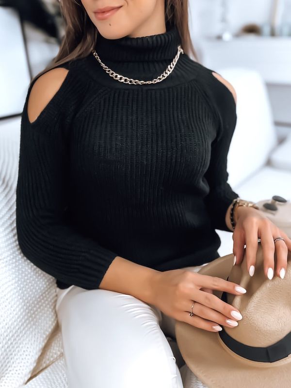 DStreet Ženski pulover ARIEL black Dstreet