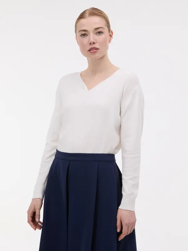 Orsay Ženski pulover krem ​​barve ORSAY